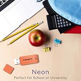 Integral 64GB Neon Orange USB 2.0 Flash Drive Stick Thumb Drive Plug Play view 7
