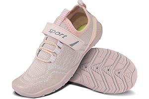 MAYZERO Kids Water Shoes Boys Girls Aqua Socks Non-Slip Quick Dry Swim Shoe Barefoot Beach Pool Shoes (Little Kid/Big Kid)