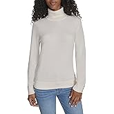 Tommy Hilfiger Womens Cotton Lightweight Turtleneck Sweater