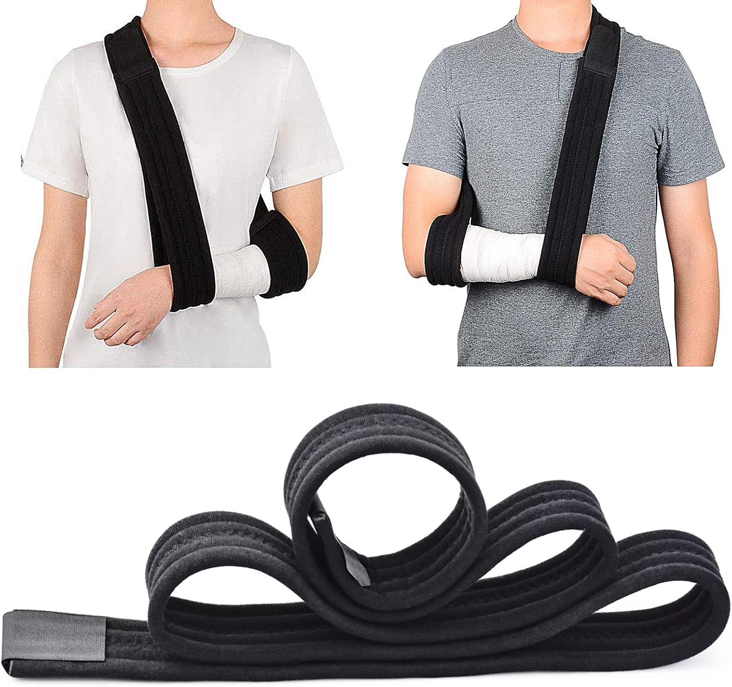 FEIGO Arm Sling Shoulder Rotator Cuff, Adjustable Shoulder Sling