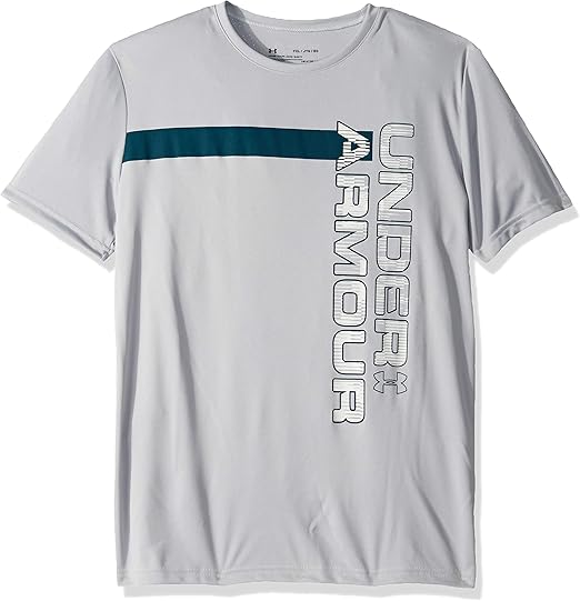 Amazon アンダーアーマー Bth Uvワードマークtシャツ トレーニング Tシャツ ボーイズ フィットネス トレーニング ボーイズ 通販