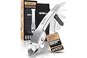 KLRStec Professional Caulking Tool [100% Stainless Steel] 4 in 1 Caulk Remover Tool Kit - Grout Remover and Finishing Tool – Professional Multitool for perfect Silicone Joints DIY Sealer and Scraper