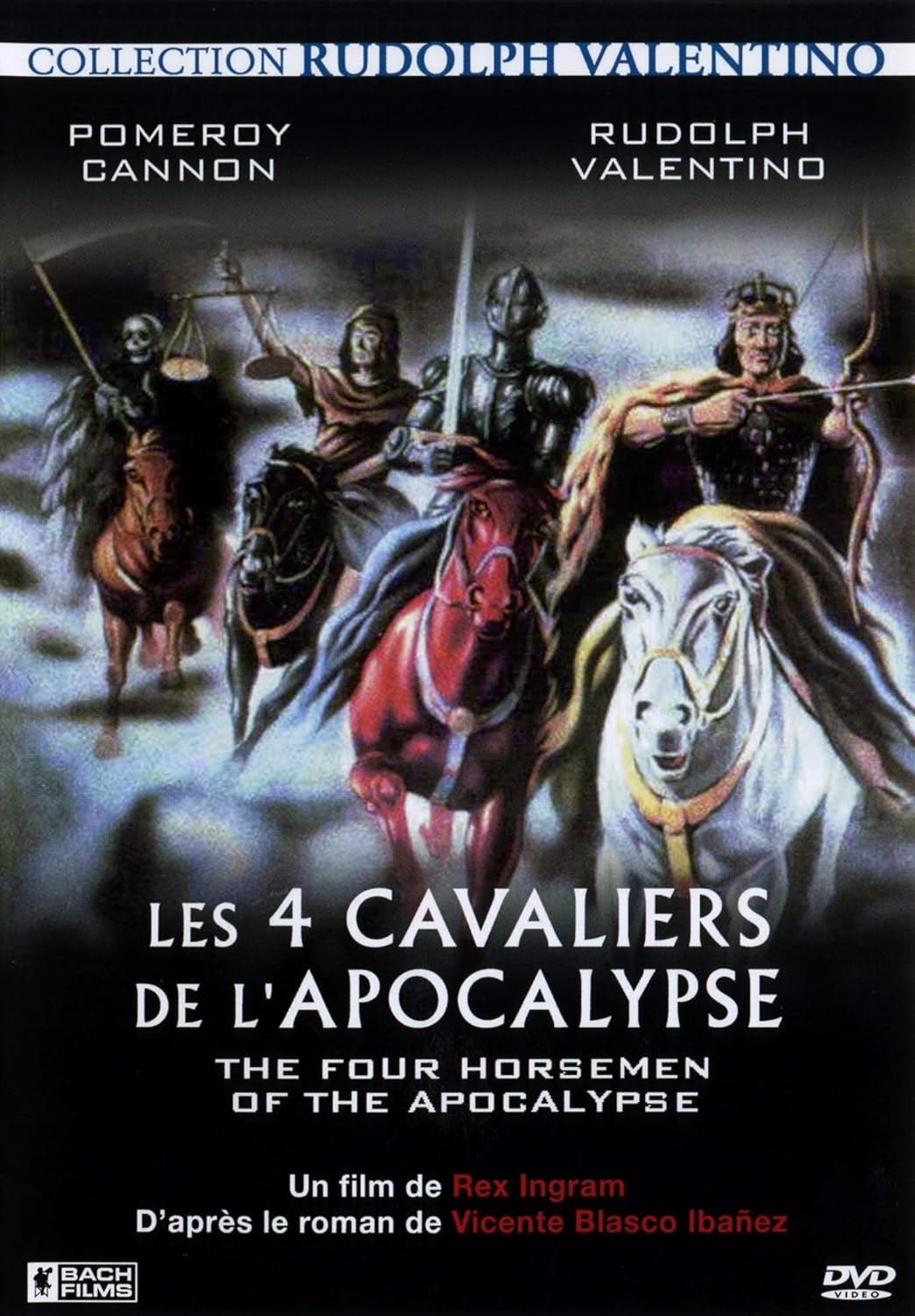 Les Cavaliers De L Orage Dvd Les Quatres cavaliers de l'apocalypse Film muet, Cartons Français