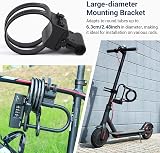 Sportneer Heavy Duty Bike Lock Set 4-Digit Resettable U-Lock with 5 Ft Cable view 7