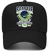 Seattle Triangle Stadium Hat | Premium Adjustable Snapback Baseball Trucker Hats for Men & Women