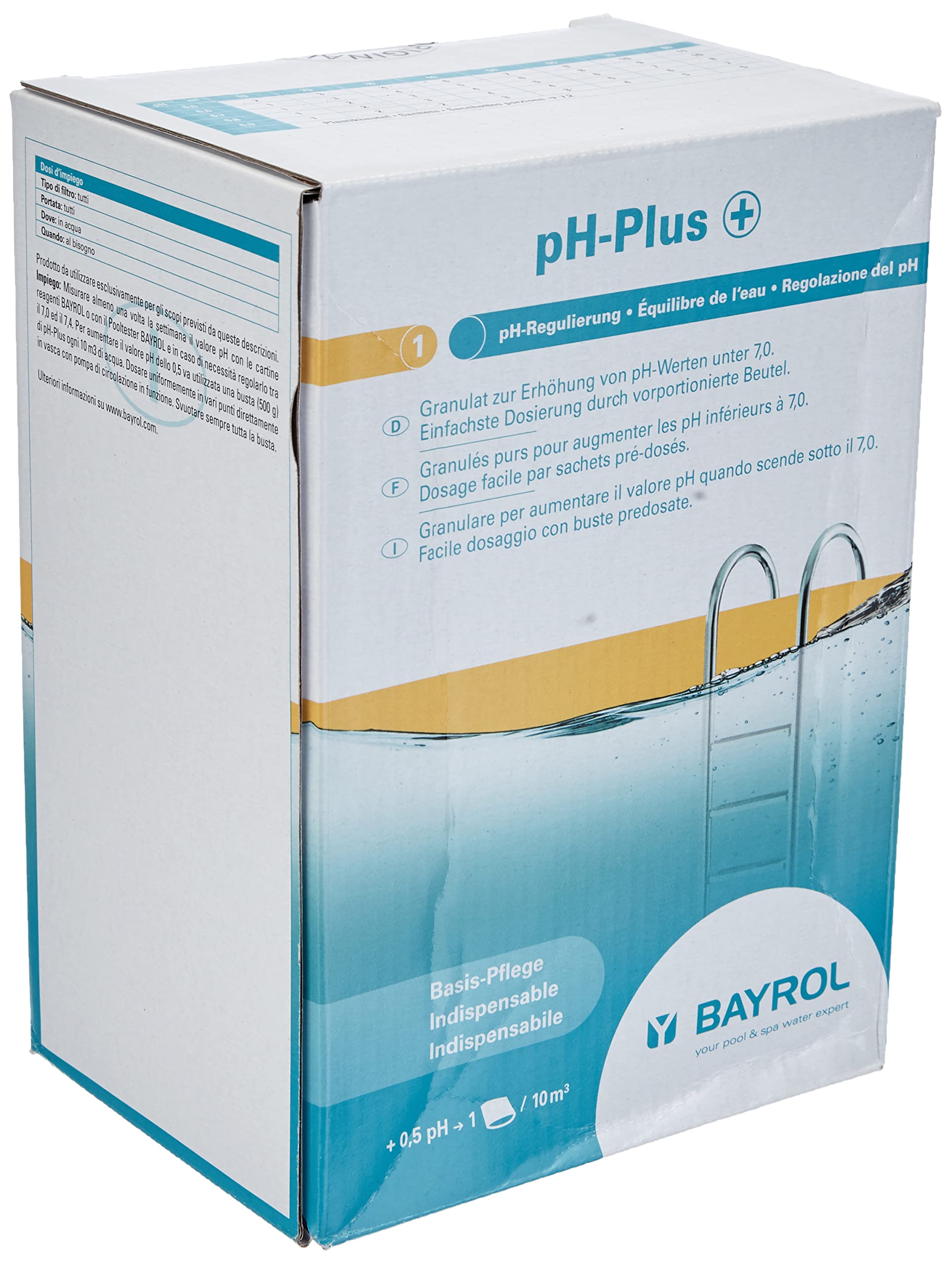 ESUEDRO Einkaufsgesellschaft Deutscher Drogisten AG - KHG/HPC (FO) Bayrol pH-Plus 11 94812 3 pH Control Pool Tablets 1,500 g