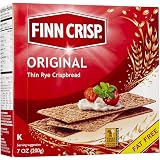 Finn Crisp Original, Delicately Thin Rye Crispbread, Boxes - 7 oz