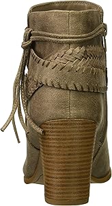 fergalicious capital braided strap ankle boot