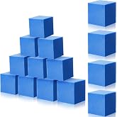 Treela Foam Pit Blocks 4 x 4 x 4 Inch Foam Cubes Soft Stacking Blocks Protective Padding Sponge Pit for Gymnastics Trampoline Arenas Rock Climbing Parkour Indoor Amusement Park