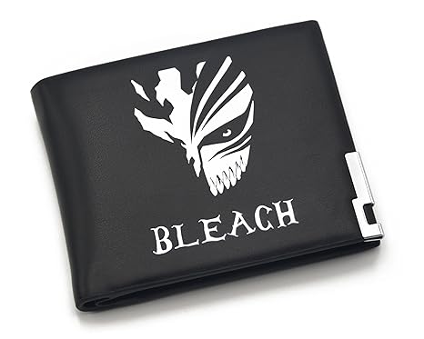 RÃ©sultats de recherche d'images pour Â«Â Bleach Ichigo Mask Anime Cosplay Unisex Students Men Shirt Pattern Purse Wallet BlackÂ Â»