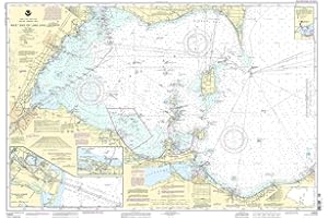 NOAA 14830--West End of Lake Erie - Port Clinton Harbor, Monroe Harbor, Lorain to Detroit River (metric),