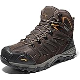 NORTIV 8 Waterproof Work Boots for Men Steel Toe Safety Construction Boots ARMADILLO-STL