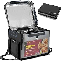 New Design Uber Eats Style Insulated Telescopic Food Delivery Bag – Holds 7 Pans