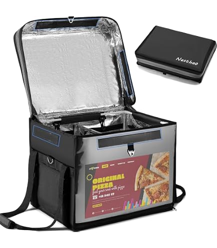 Amazon.com: Nesthao Insulated Food Delivery Bag for Delivery