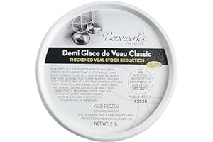 GENERIC Bonewerks Culinarte Demi Glace de Veau Classic (Thickened Veal Stock Rerduction) 2 Lb Tub
