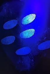 Blue Fluorescent Fingerprint Powder for