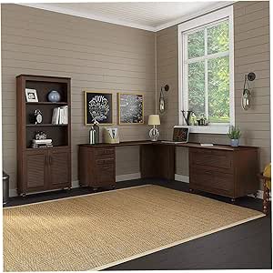 Wood & Style Muebles de Madera y Estilo Dusk 68 W x 91 D Escritorio en