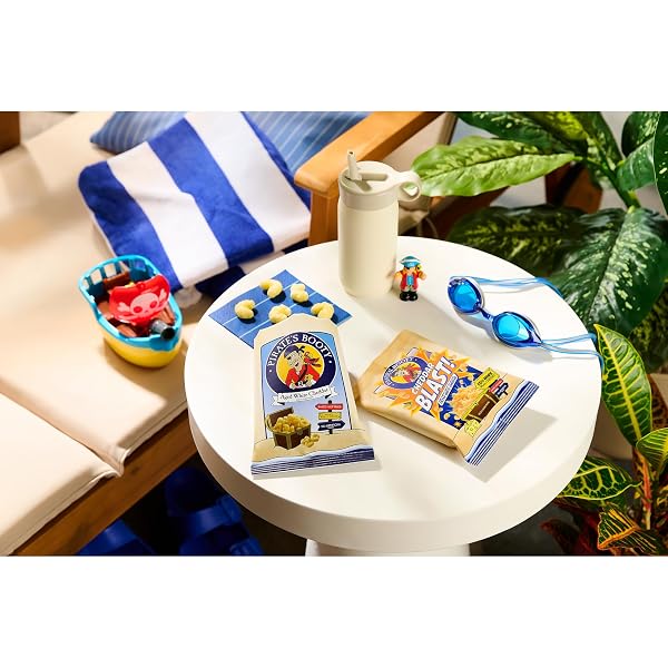PIRATE’S BOOTY AGED WHITE CHEDDAR AND CHEDDAR BLAST CHEESE PUFFS VARIETY PACK, GLUTEN-FREE, KIDS SNACKS, 0.5OZ AND 0.75OZ (18CT)