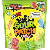 Sour Patch Kids Original Candy, Family Size, Bulk, Sour, Gummy, 816 g, Prepared in Canada