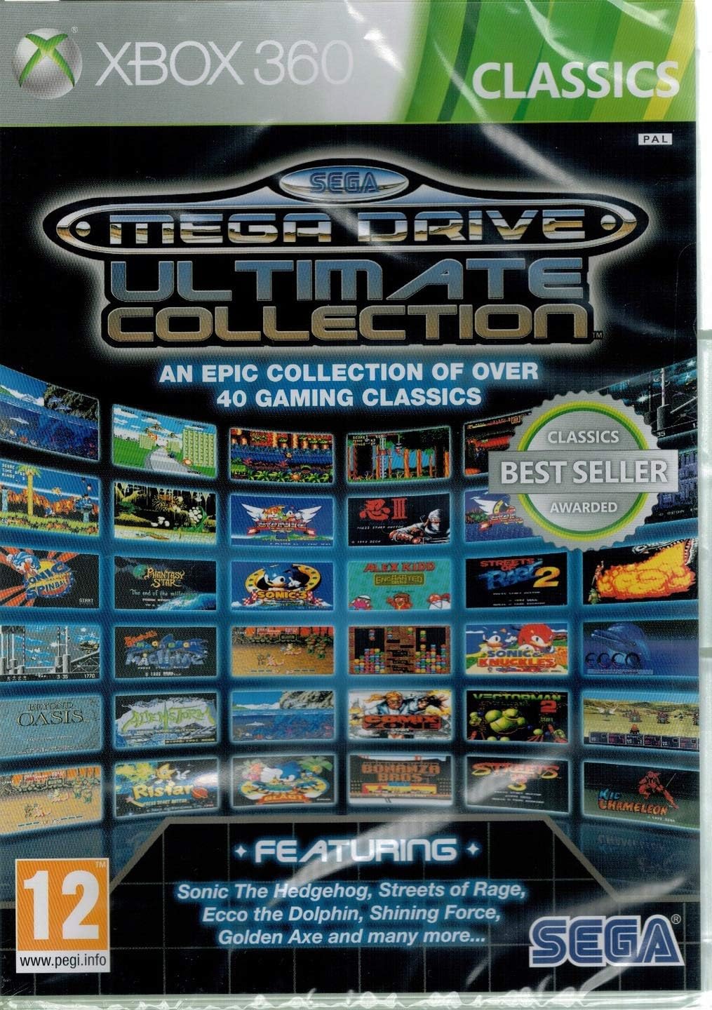 SEGA Mega Drive Ultimate Collection - Classics (Xbox 360)