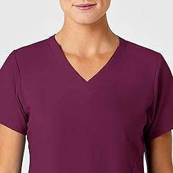 WonderWink W123 Women’s Stylized V-Neck Scrub Top