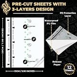 Monsters Ink Snake Skin Matte Tattoo Cover 12 x 15cm 12 Sheets view 3