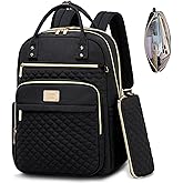 Tealari Laptop Backpack for Women,15.6 Inch Laptop Backpack for Work,Water Resistant Travel Backpack,College Bookbag with Wallet