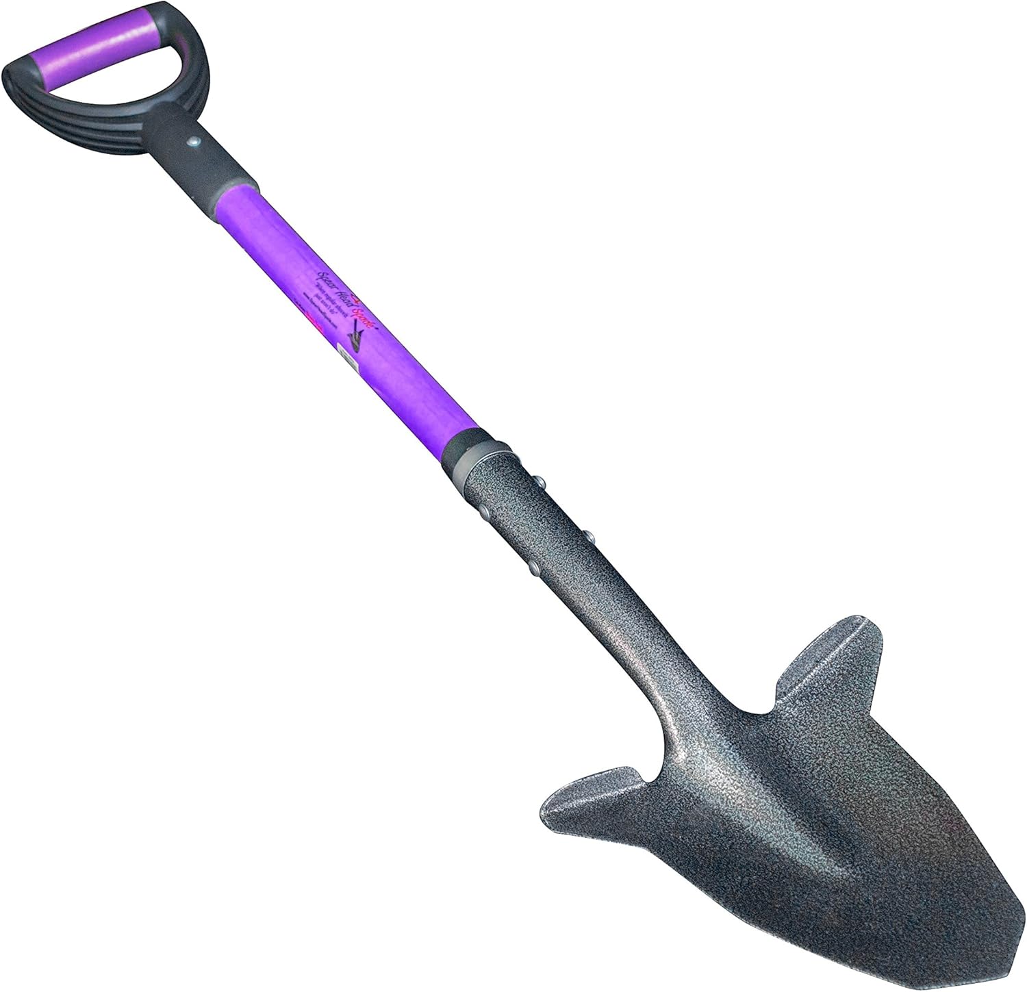 Spear Head Spade - Reinforced Fiberglass Gardening Shovel with Cushioned D Grip - Award Winning Shovel -  Model SHFD3 Pink: Home Improvement