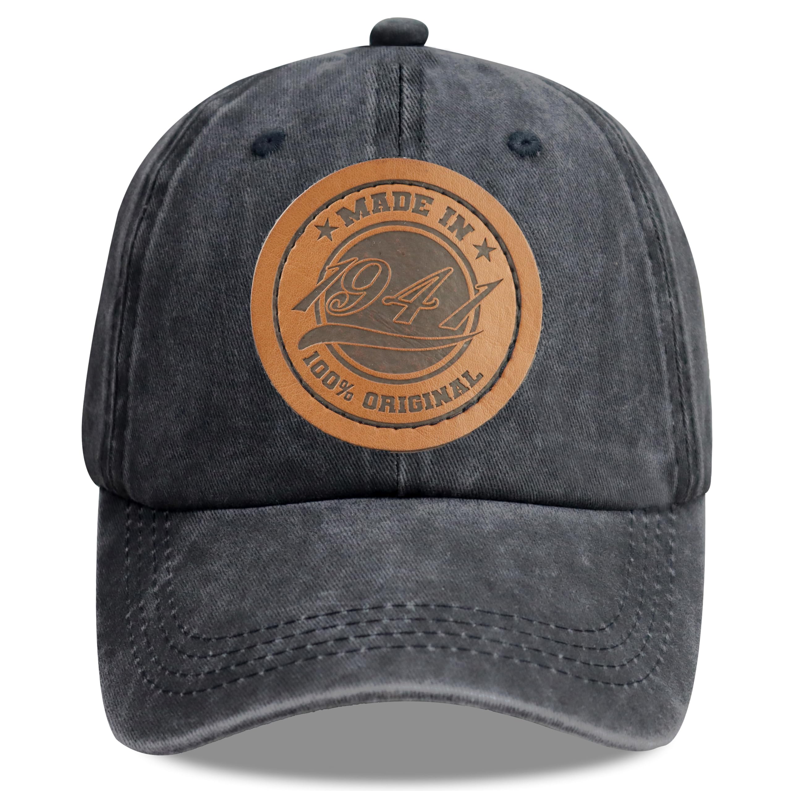 Photo 1 of 84th Birthday Decorations, Made in 1941 100 Percent Original Hats for Men Women, 84 Year Old Limited Edition Baseball Cap Retirement Gifts Mom Dad