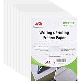 Nseamera Heavy Duty Freezer Paper Sheets for Quilting, Applique &amp; Piecing - 8.5x11 Inches, 50 Sheets - Printable, Laser Cuttable Freezer Paper for Quilters