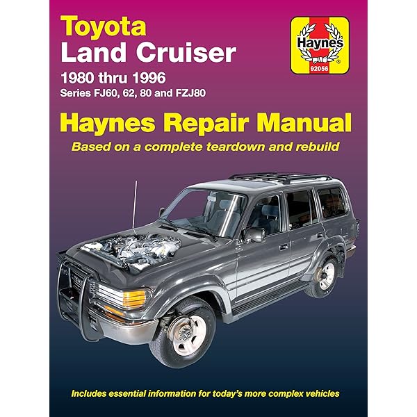 Toyota Land Cruiser FJ40, 43,45, 55 & 60, '68'82 (Haynes Repair