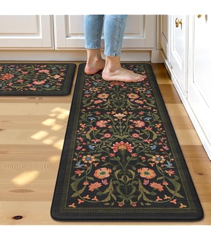 Anti Fatigue Kitchen Rugs With Rubber Backing, Waterproof Kitchen Mats For Floor, Non Slip Kitchen Runner For Sink – LoveStyle - View #2