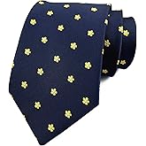 Ctskyte Men's Solid Ties Jacquard Patterned Formal Business Necktie Various Design