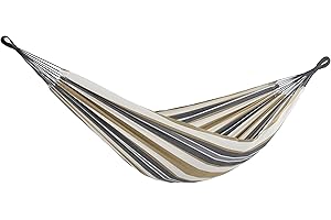 Vivere Brazilian Style Double Hammock, Desert Moon (BRAZ225)