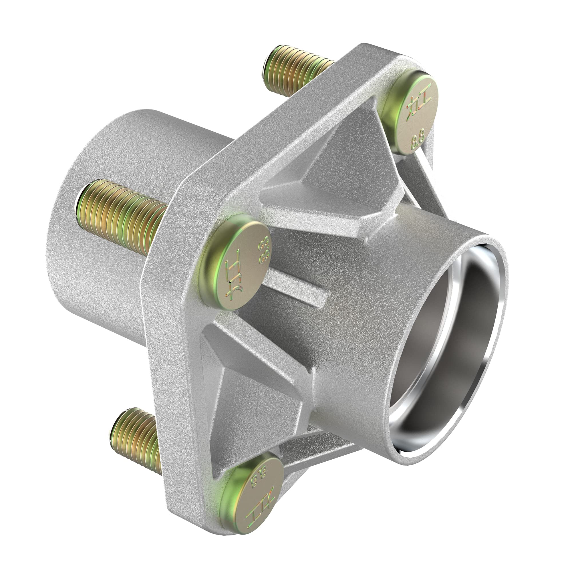 10L0L Golf Cart Aluminum Front Wheel Hub and Bearing for Club Car DS 1974-2003, OEM# 1011892