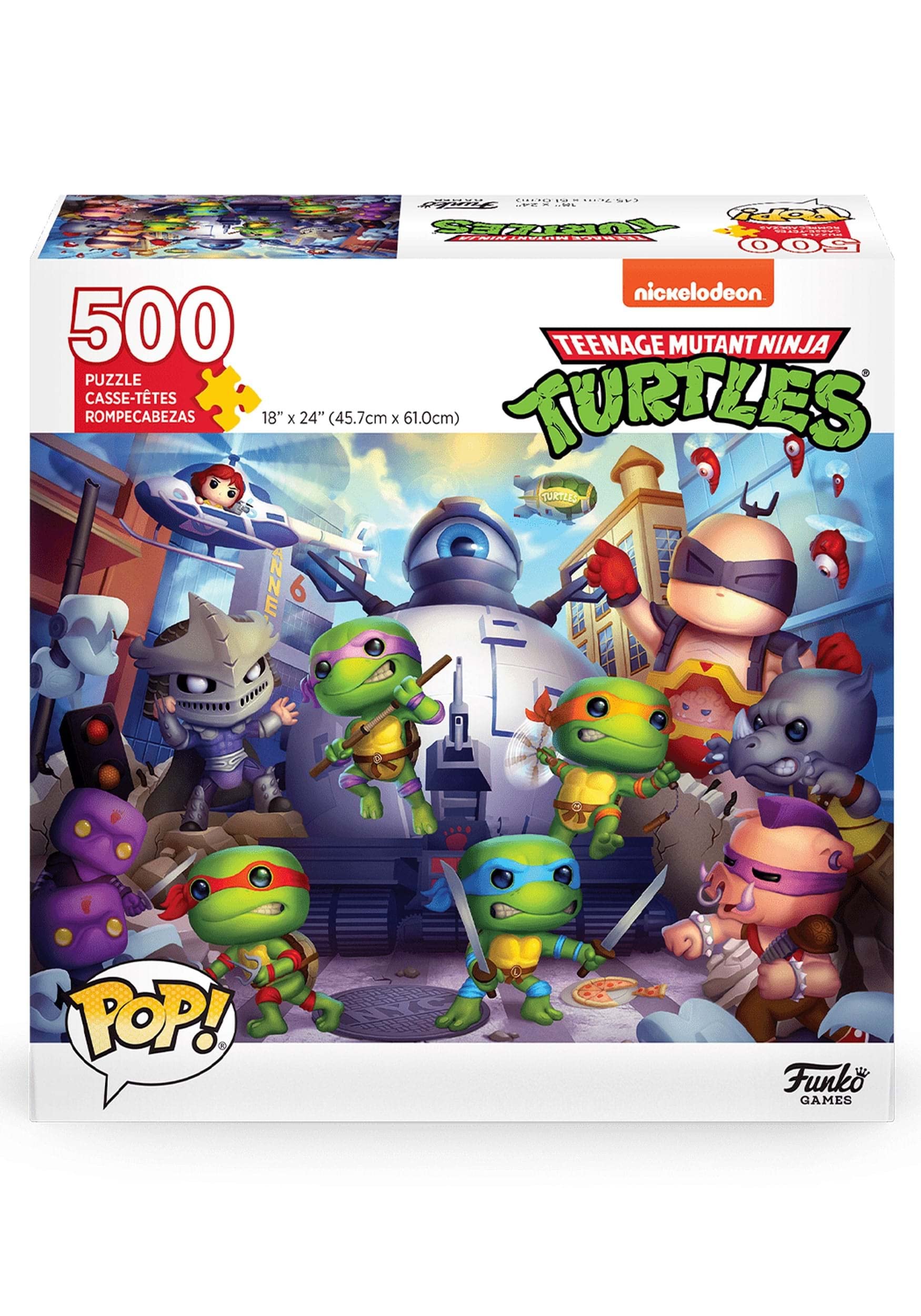 Funko Pop! Puzzles - Teenage Mutant Ninja Turtles - 500 pieces