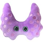 Giantmicrobes Thyroid Plush - Plush Thyroid Surgery &amp; Cancer Awareness Gift