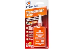 Permatex 25236 Orange High Strength Removable Threadlocker, 36mL
