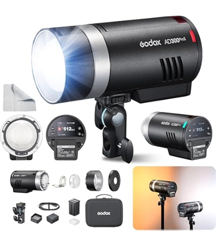Amazon.com: Godox AD300 Pro II AD300Pro II con disparador X2T S