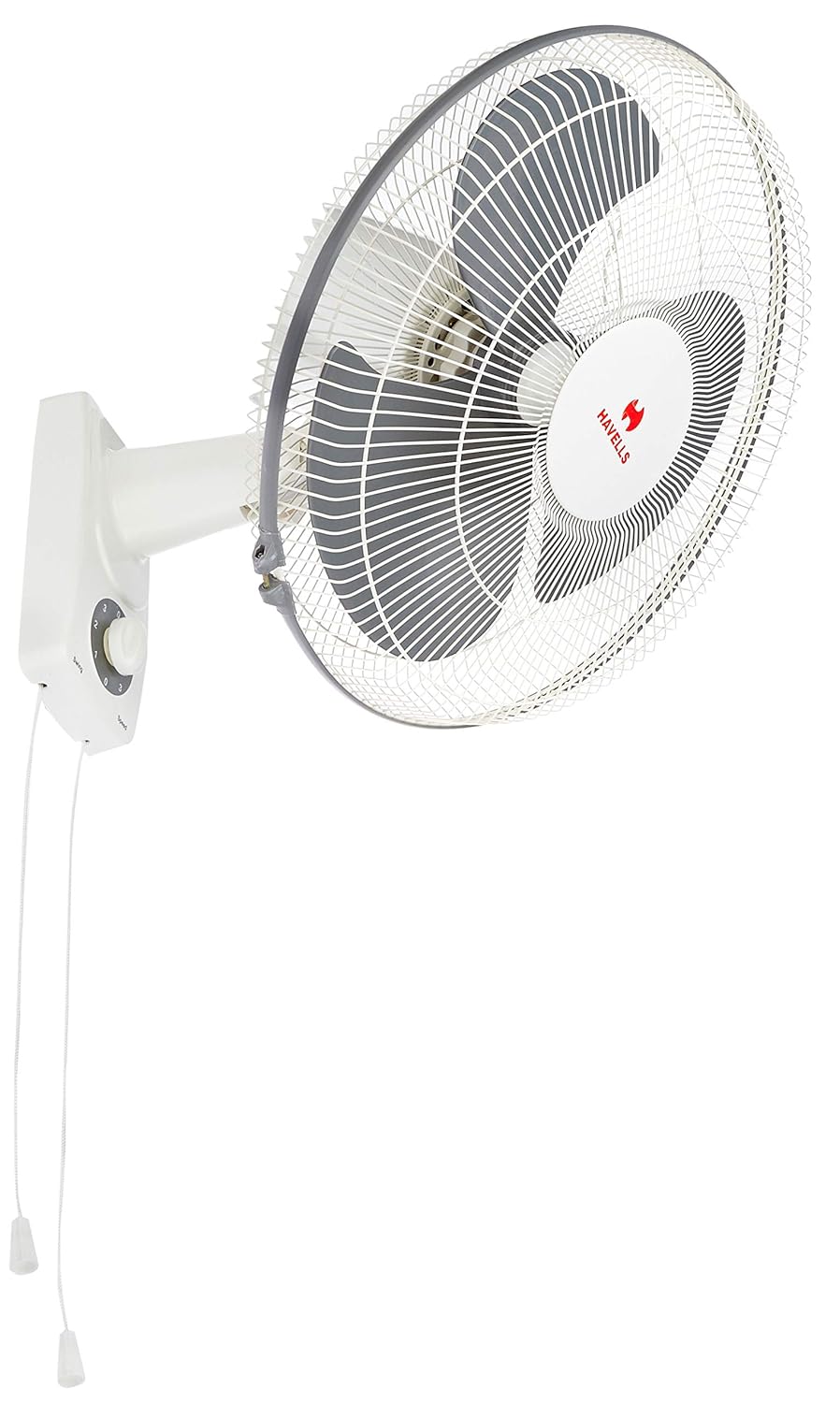 Buy Havells Accelero High Speed 400mm Wall Fan (White Grey) Online at