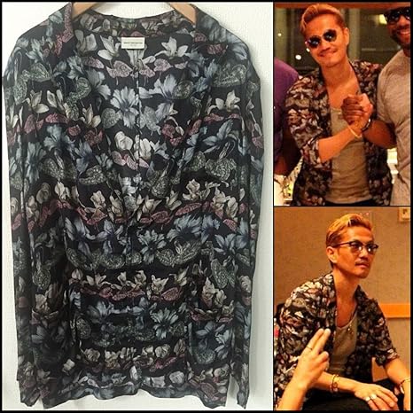 Amazon Exile Atsushi着用 Dris Van Noten ドリスヴァンノッテン 蓮の花柄ジャケット Lサイズ 48 アイドル 芸能人グッズ 通販