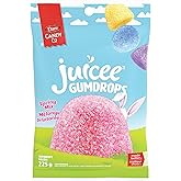 Dare Juicee Gumdrops Easter Candy - Mixed Fruit Flavour Easter Candy, Gelatin Free, Gluten Free, Kids Candy, Gift Candy, 225g