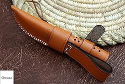 Ottoza Top Grain Leather Knife Sheath for Fixed