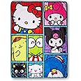 Sanrio Hello Kitty and Friends Oversized Sherpa Fleece Throw Blanket | Plush Soft Cover for Sofa, Bed | 54 x 72 Inches