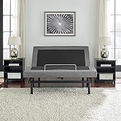 Adjustable Comfort Upholstered Adjustable Bed Base