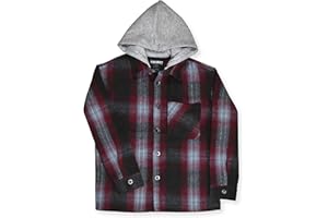 TONY HAWK Boys Shirt Jacket Sherpa Lined Jackets and Shackets for Kids