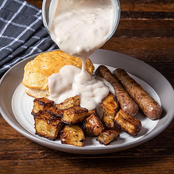 MCCORMICK SAUSAGE FLAVOR COUNTRY GRAVY MIX, 2.64 OZ (PACK OF 8)