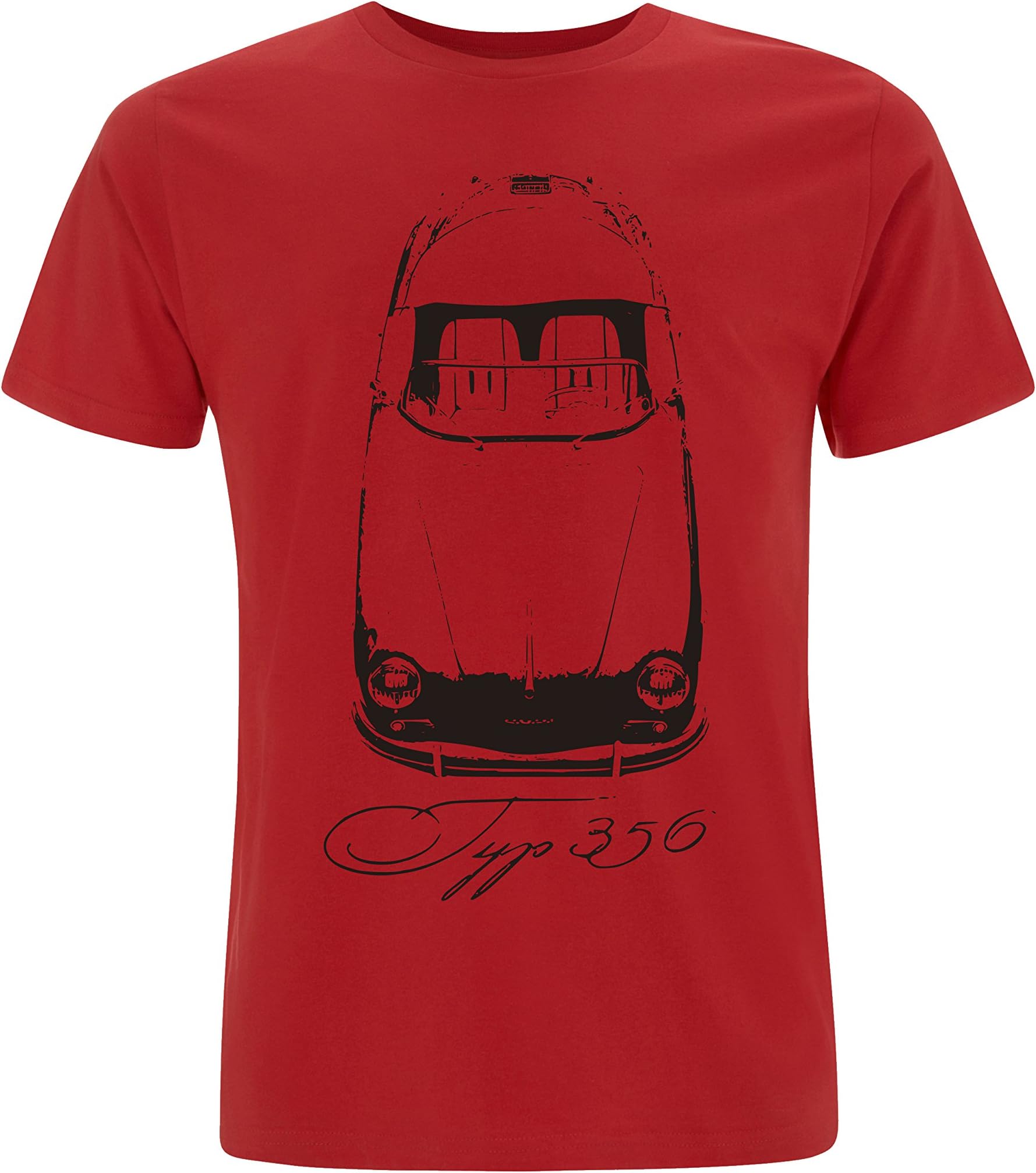 Men's Porsche 356 Speedster T-shirt (X-Large, red)