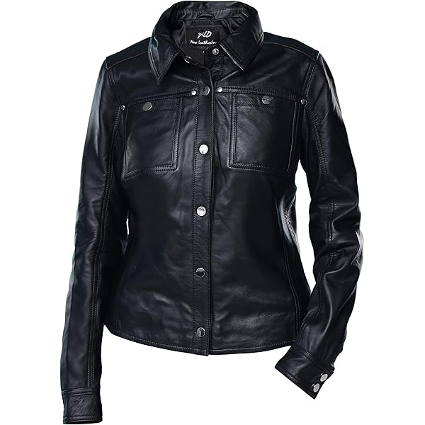 Leather Jacket Men | Vintage Four Pocket Genuine Leather Jacket