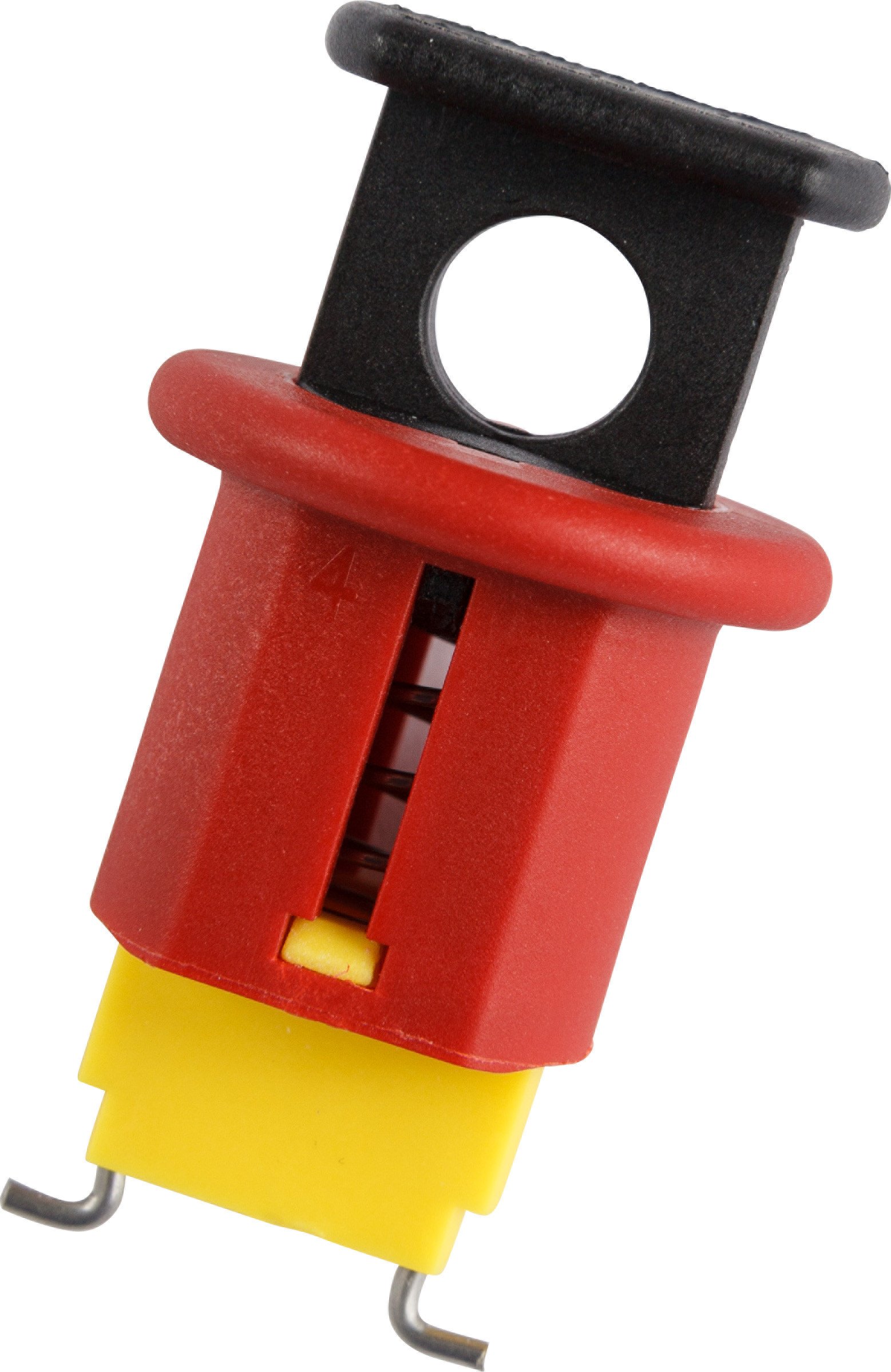 ABB Ms325 Circuit Breaker Locking System, Black/Red/Yellow